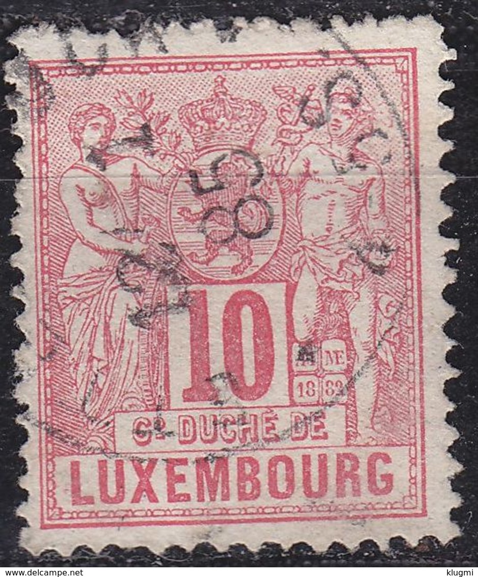 LUXEMBURG LUXEMBOURG [1882] MiNr 0049 B ( O/used ) - Other & Unclassified