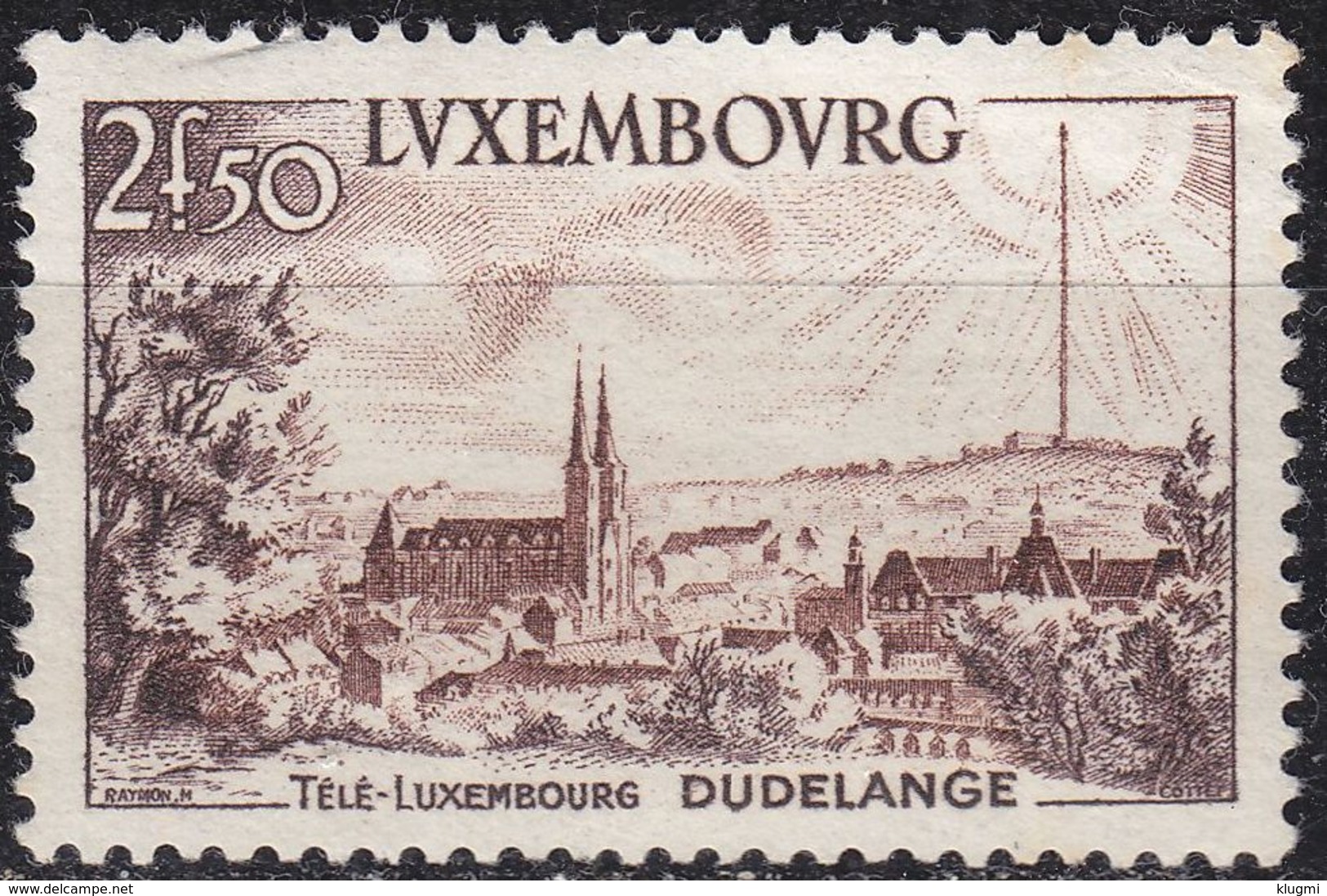 LUXEMBURG LUXEMBOURG [1955] MiNr 0536 ( **/mnh ) - Ungebraucht