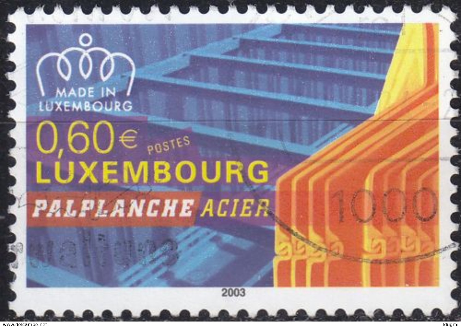 LUXEMBURG LUXEMBOURG [2003] MiNr 1615 ( O/used ) - Gebraucht