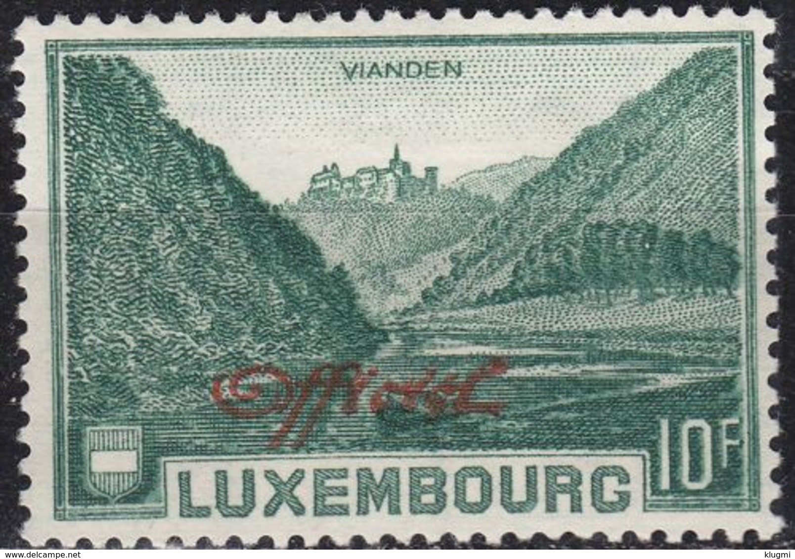 LUXEMBURG LUXEMBOURG [Dienst] MiNr 0178 ( */mh ) - Dienstmarken