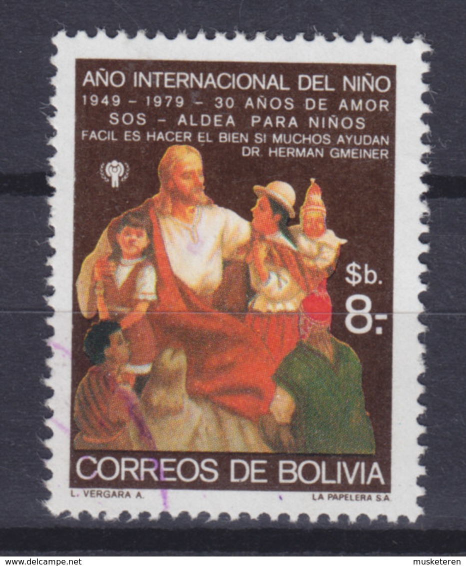 Bolivia 1979 Mi. 943     8 P Internationales Jahr Des Kindes Christus Mit Kindern - Bolivië