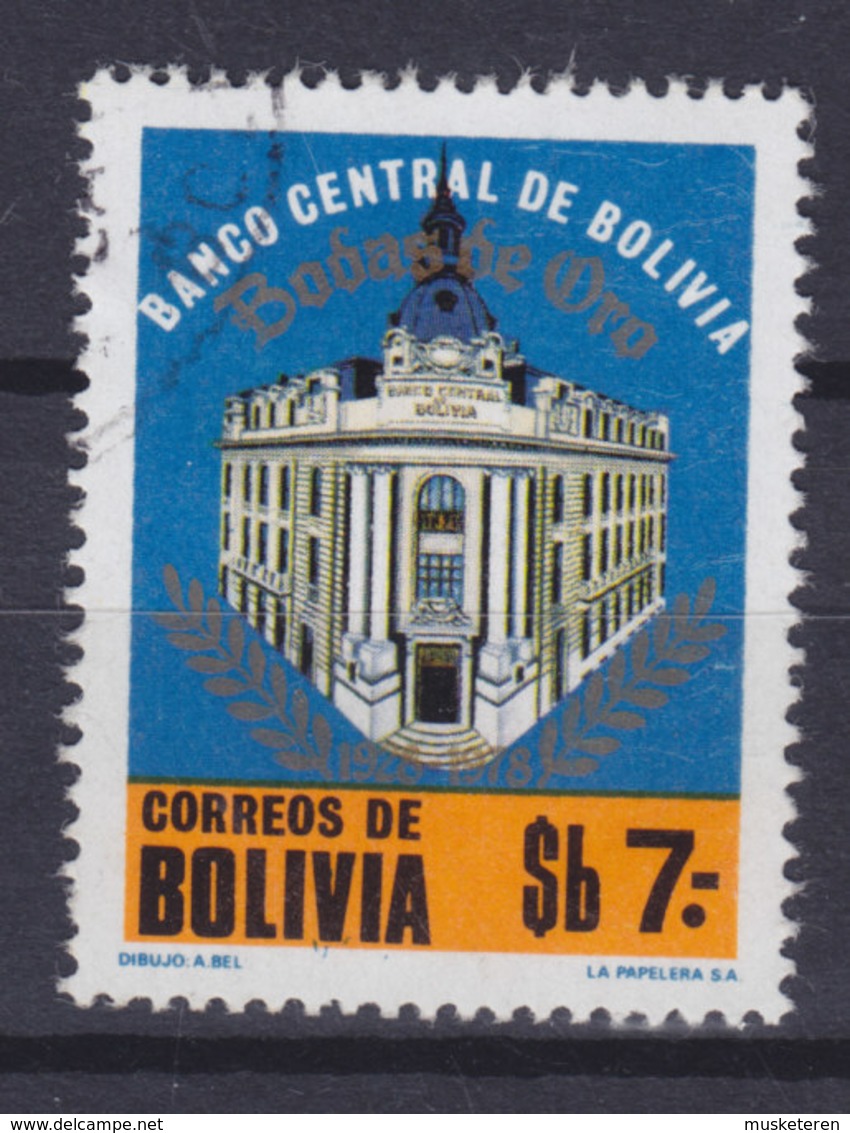 Bolivia 1978 Mi. 942     7 P Zentralbank Von Bolivien - Bolivien