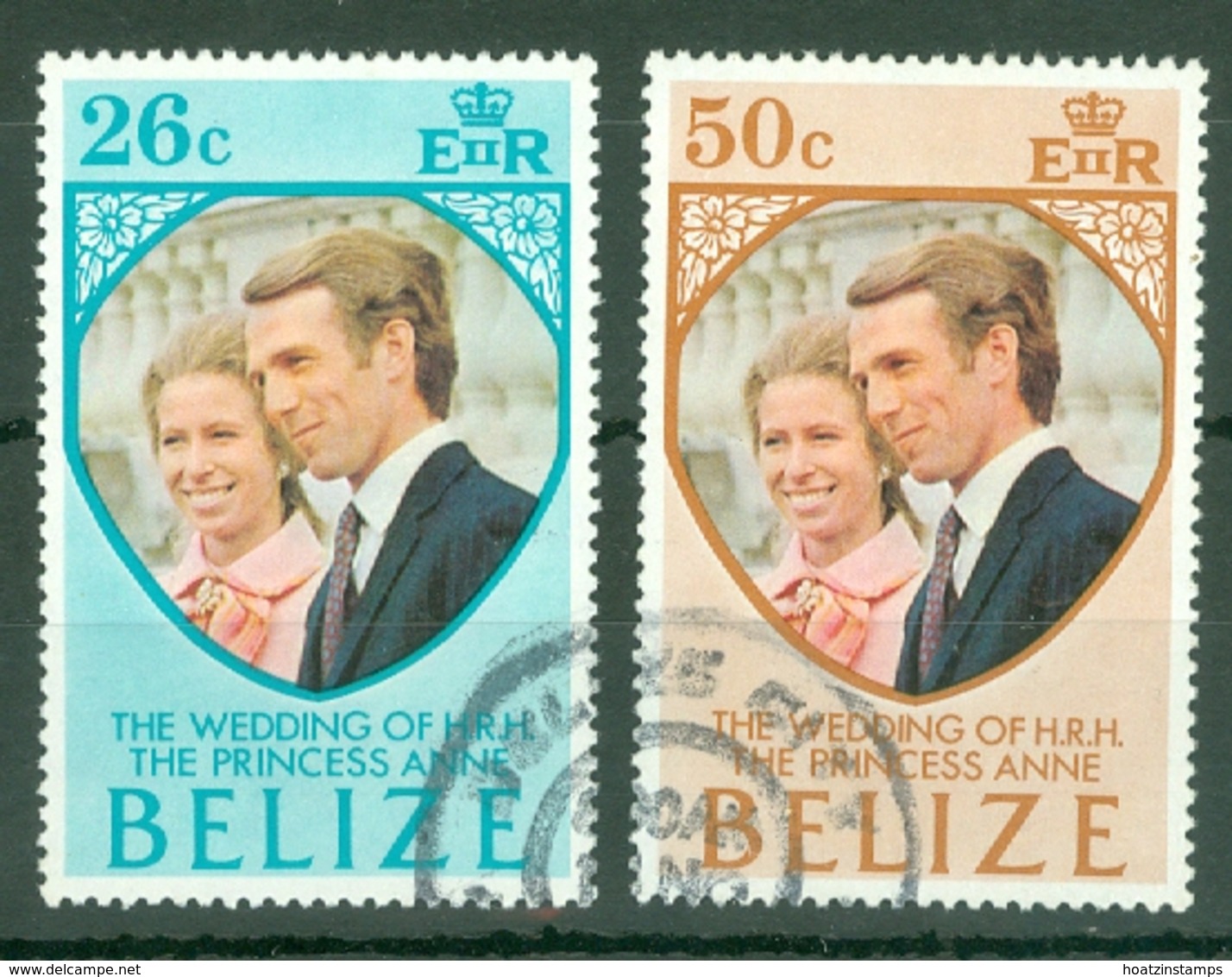 Belize: 1973   Royal Wedding     Used - Belize (1973-...)