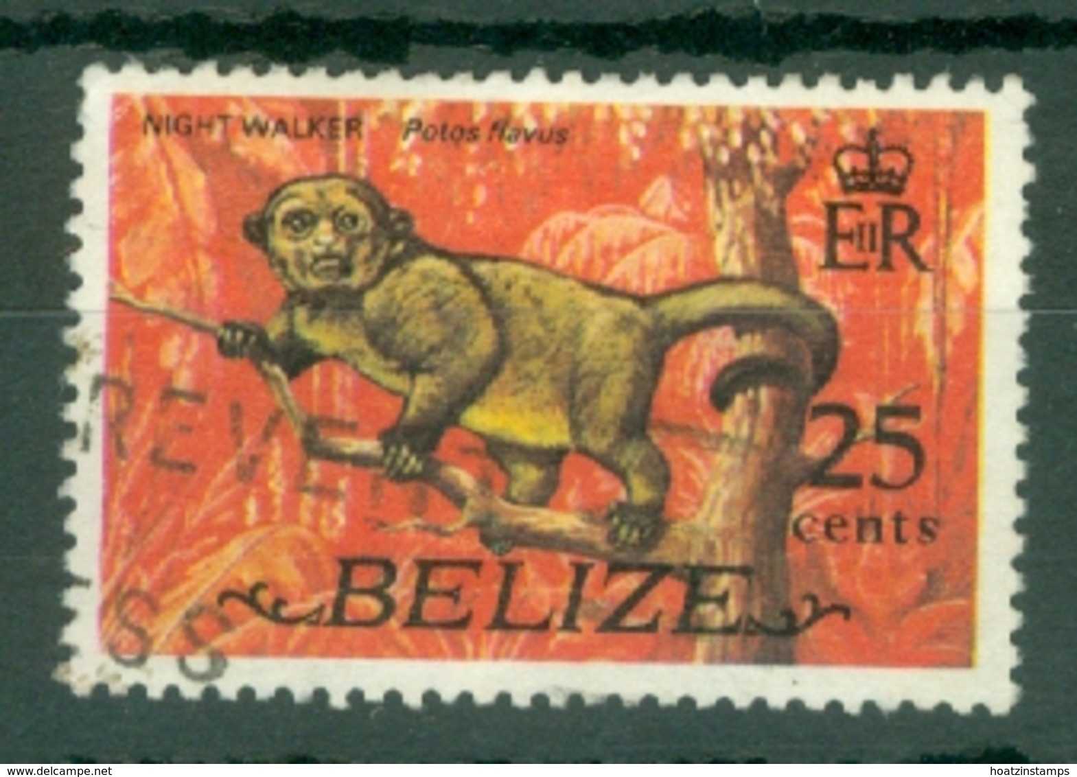 Belize: 1974   Wildlife    SG370   25c     Used - Belize (1973-...)