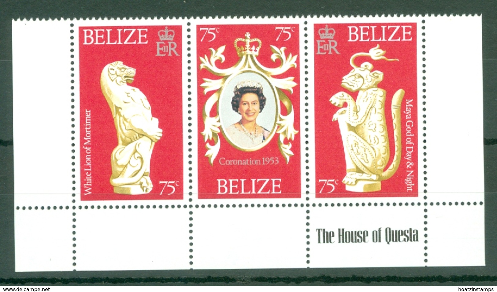 Belize: 1978   25th Anniv Of Coronation     MNH Sheetlet - Belize (1973-...)