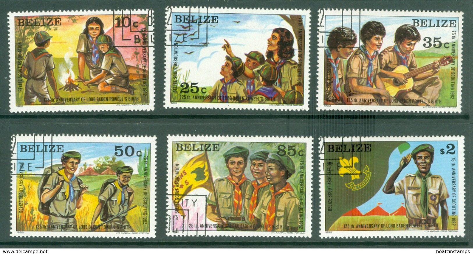 Belize: 1982   125th Birth Anniv Of Baden-Powell   Used - Belize (1973-...)