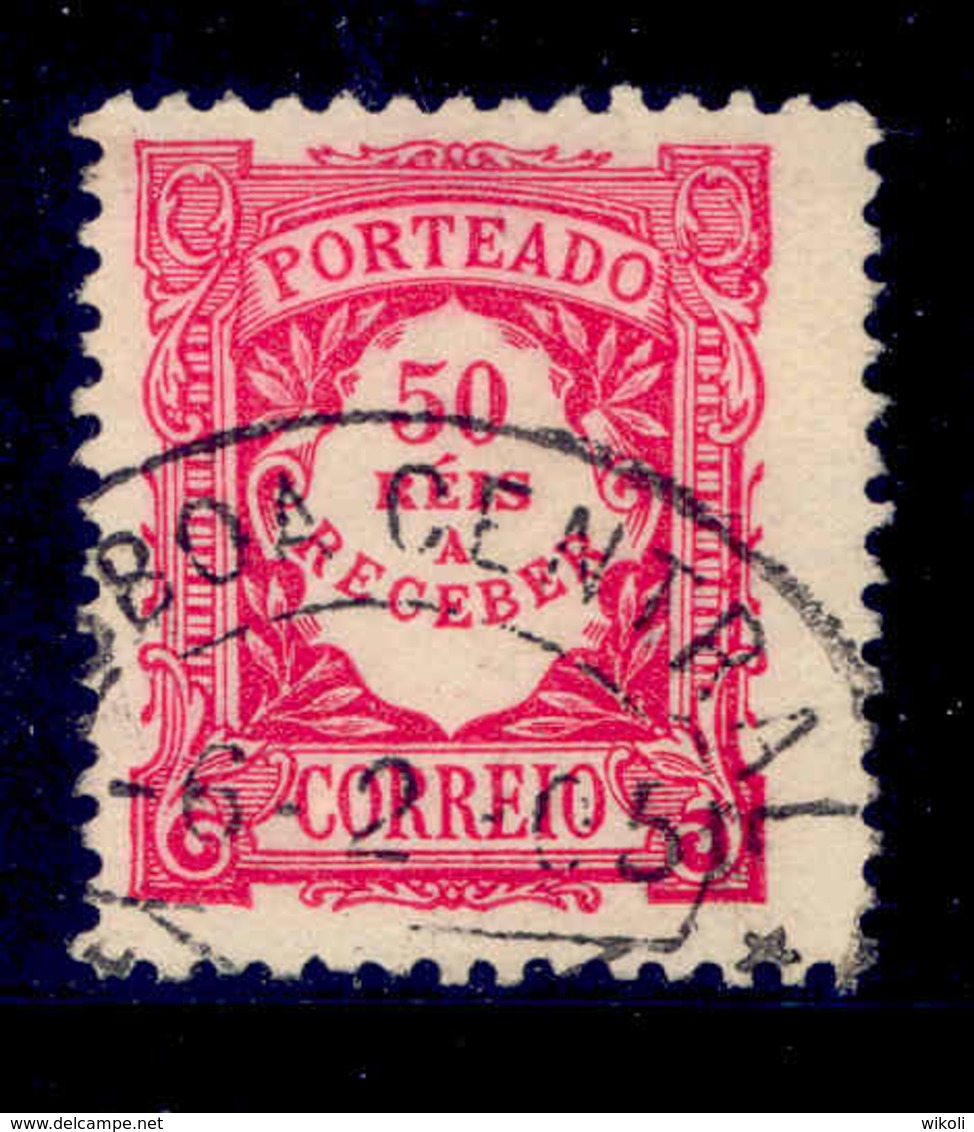 ! ! Portugal - 1904 Postage Due 50 R - Af. P 12 - Used - Oblitérés