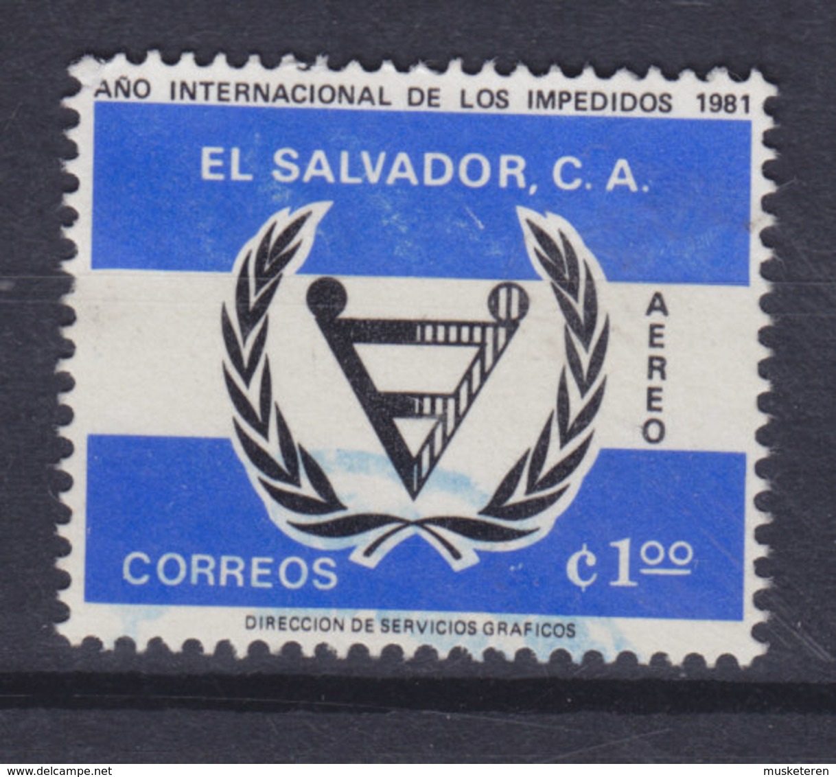 El Salvador 1981 Mi. 1355     1 Col Internationales Jahr Der Behinderten - El Salvador
