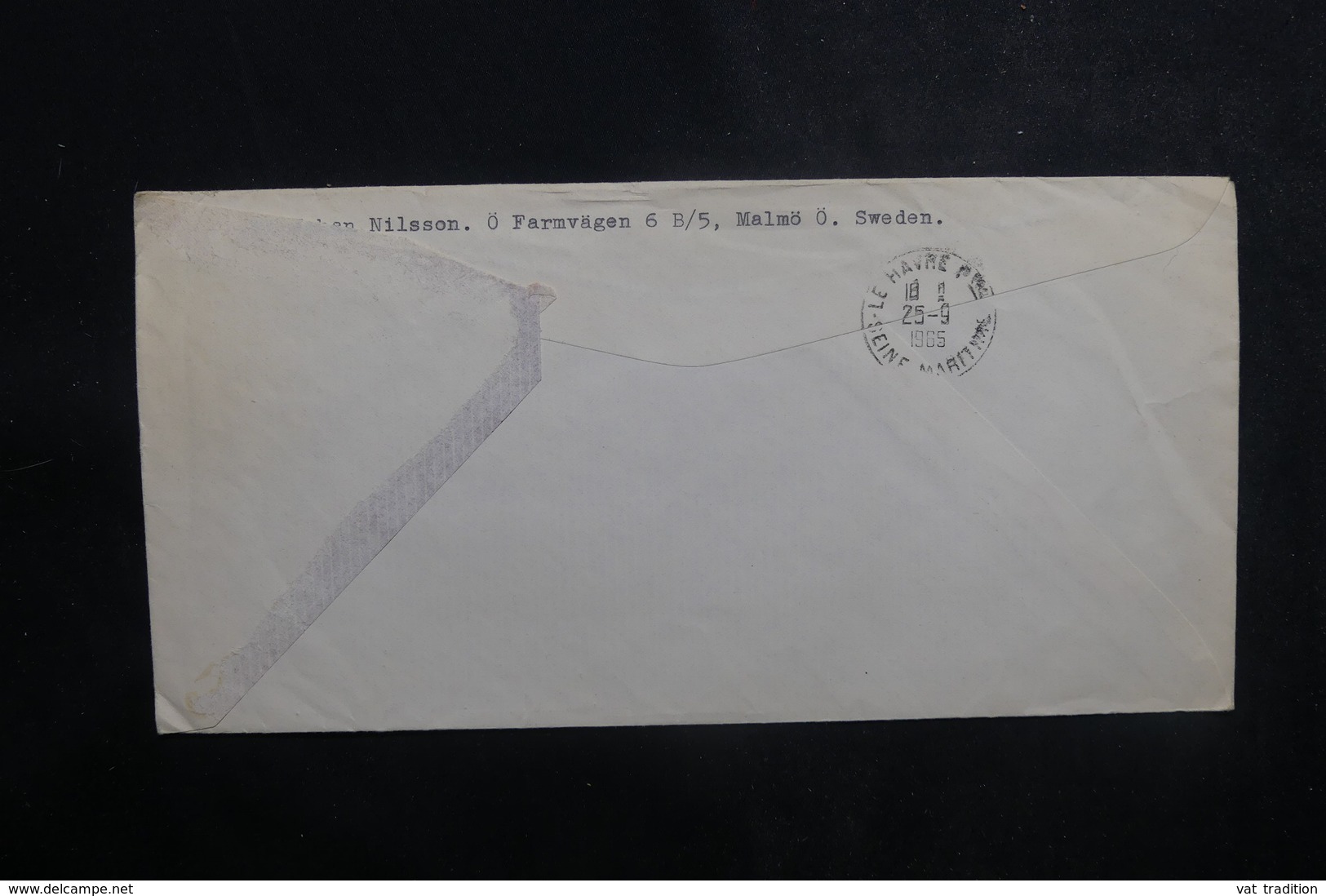 SUÈDE - Enveloppe En Recommandé De Malmö Pour La France En 1965, Affranchissement Plaisant - L 39199 - Storia Postale