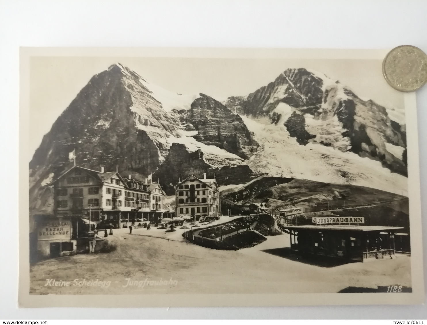 Jungfraubahn, Kleine Scheidegg, Bahnhof, 1910 - Otros & Sin Clasificación