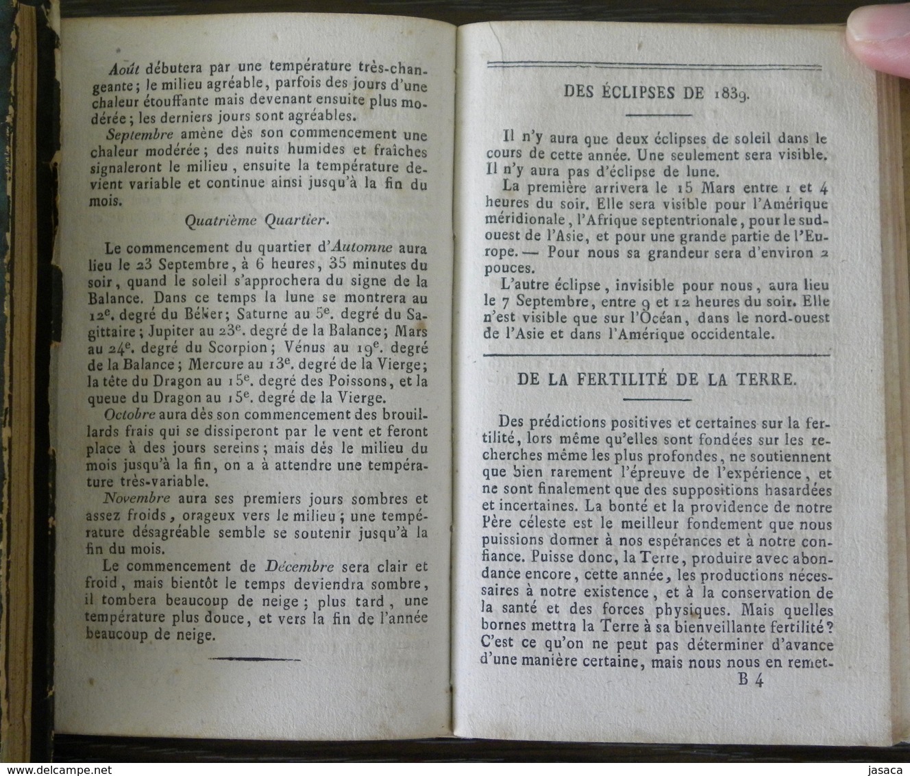 Almanach De Lausanne Pour 1839 - 1801-1900