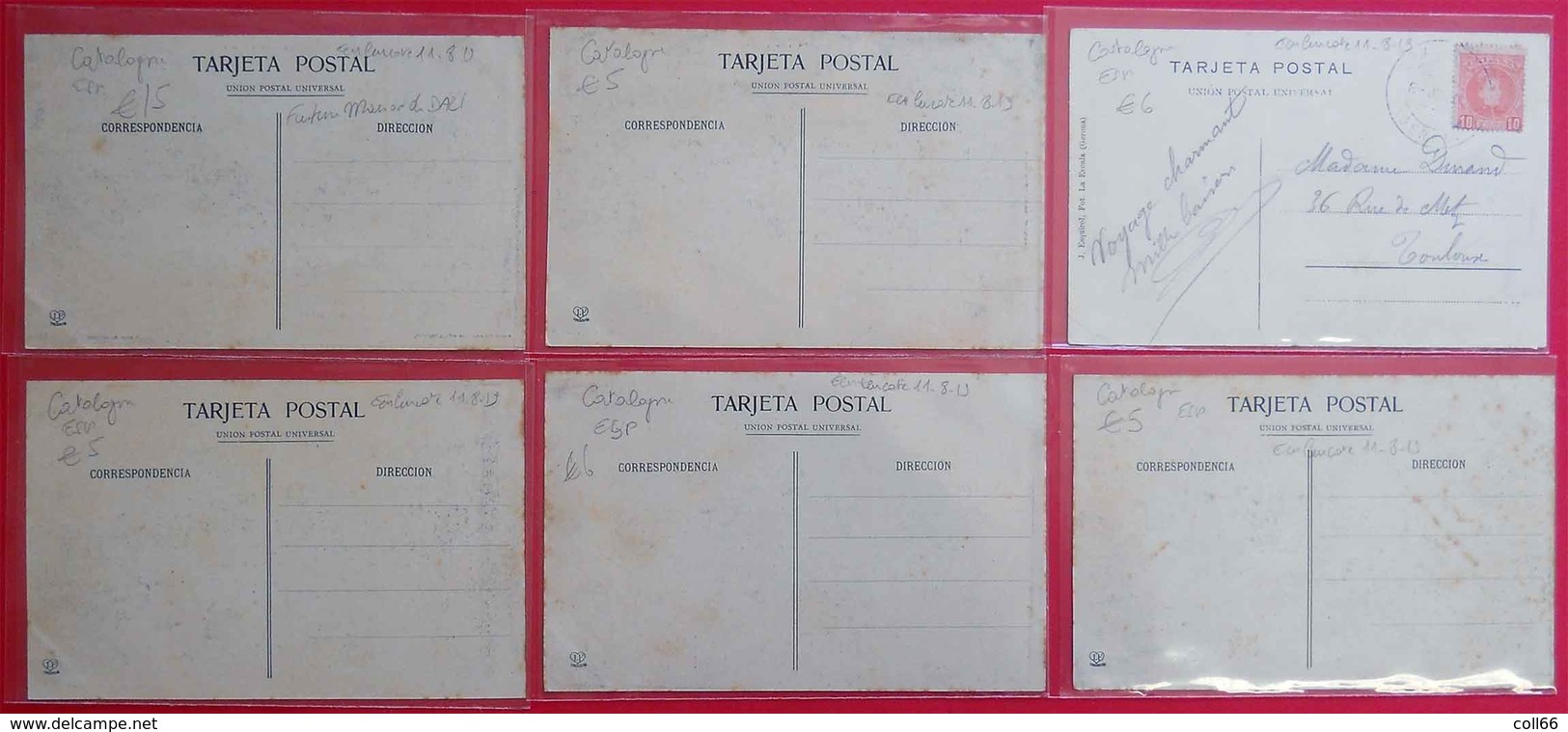 Cadaques RARES 6 Tarjetas Postal Antic Port Lligat I Calas Catalunya Catalogne éditeur 5Labouche 1Esquirol - Autres & Non Classés