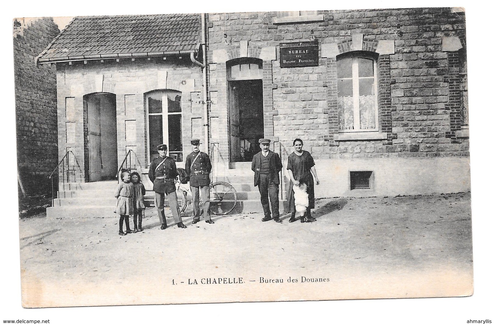 1 Ardennes La Chapelle Bureau Des Douanes Françaises Non Circulée Bon état - Autres & Non Classés