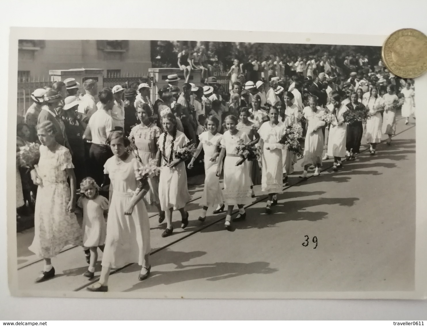 Aarau, Jugendfest, Bezirksschule, Mädchen, 1939 - Other & Unclassified