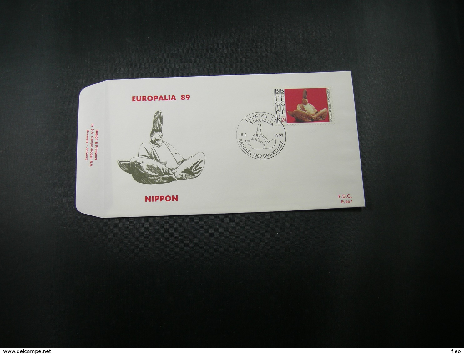 BELG.1989 2336 FDC (Brus)  :  "Europalia '89" - 1981-1990