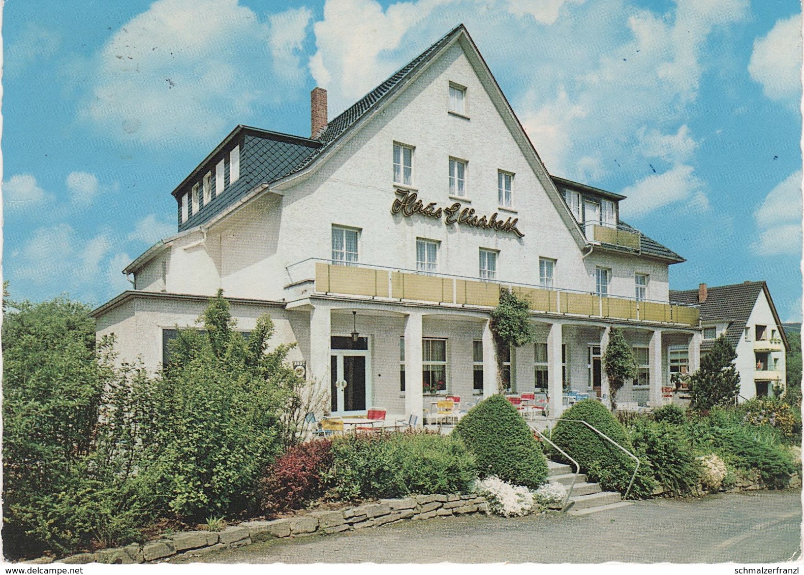 AK Bad Bodendorf Hotel Restaurant Haus Elisabeth A Lohrsdorf Heimersheim Sinzig Linz Rhein Remagen Neuenahr Ahrweiler - Linz A. Rhein