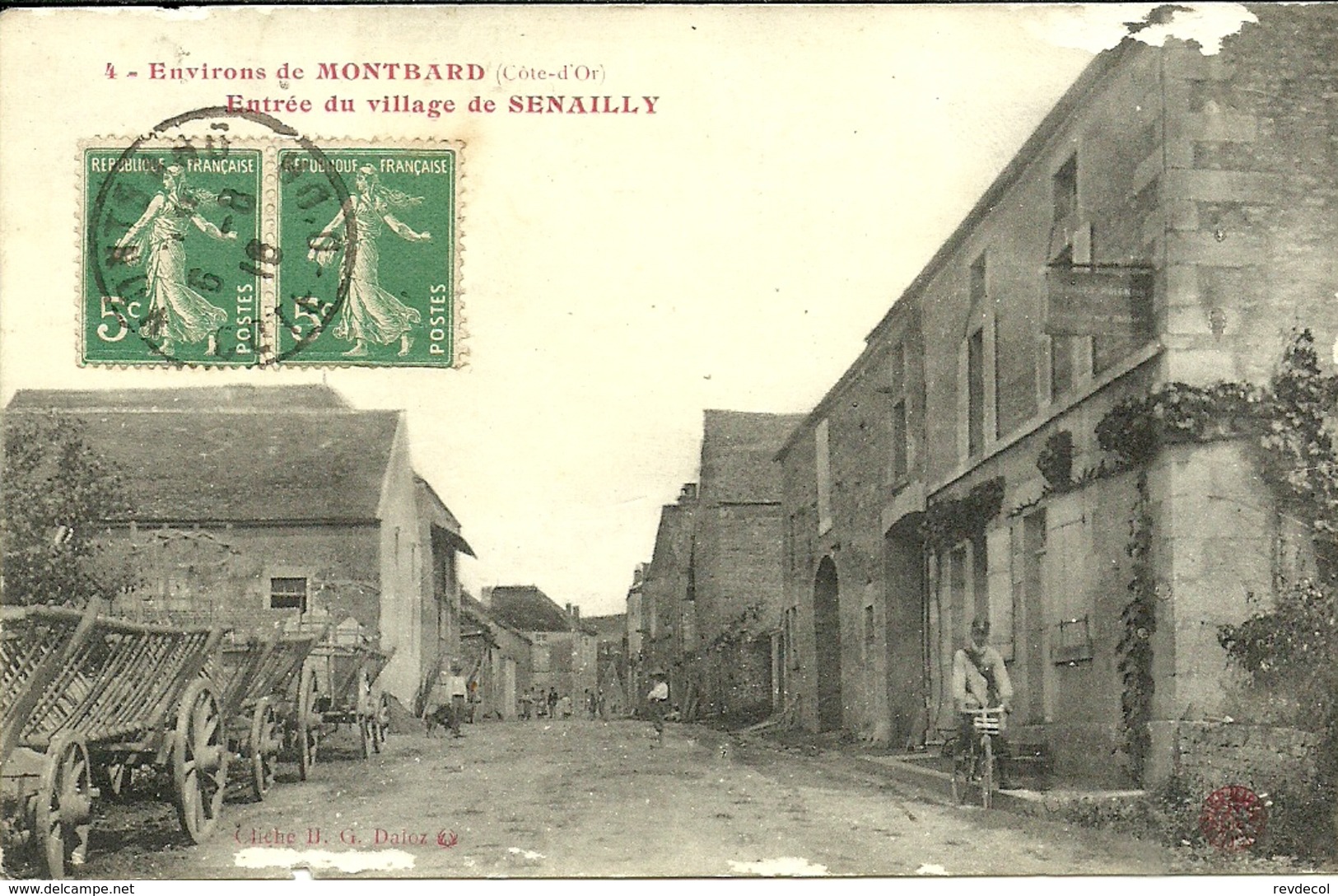 SENAILLY  -- Entrée Du Village                            -- Daloz 4 - Autres & Non Classés