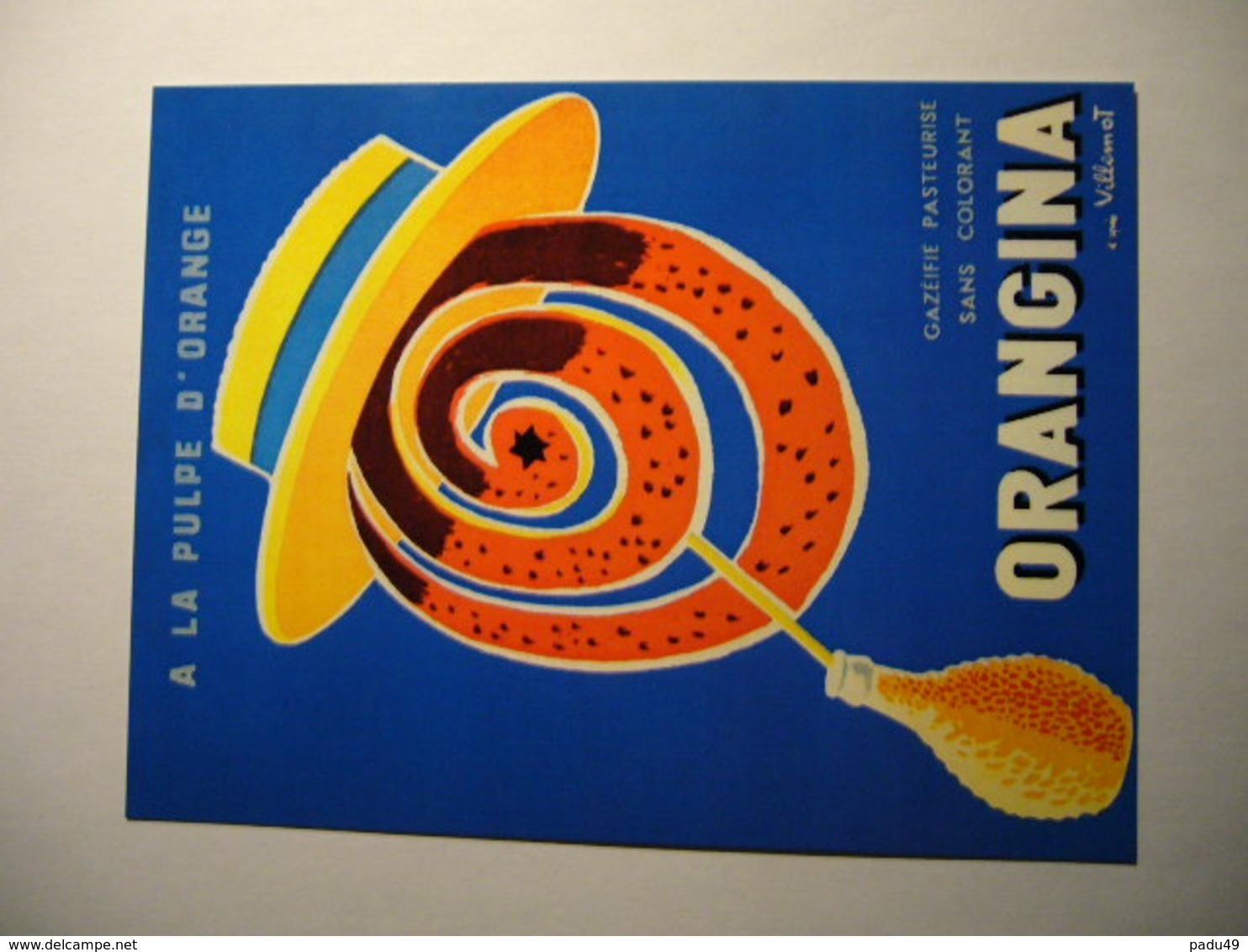 VILLEMOT 12cartes Postales  ORANGINA - Pubblicitari