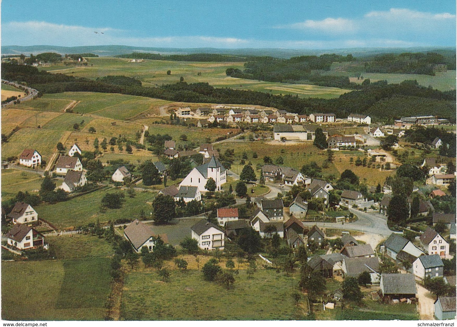 AK Morsbach Lichtenberg Hotel Luftbild Fliegeraufnahme A Euelsloch Erdingen Denklingen Wiehl Waldbröl Bergisches Land - Waldbröl