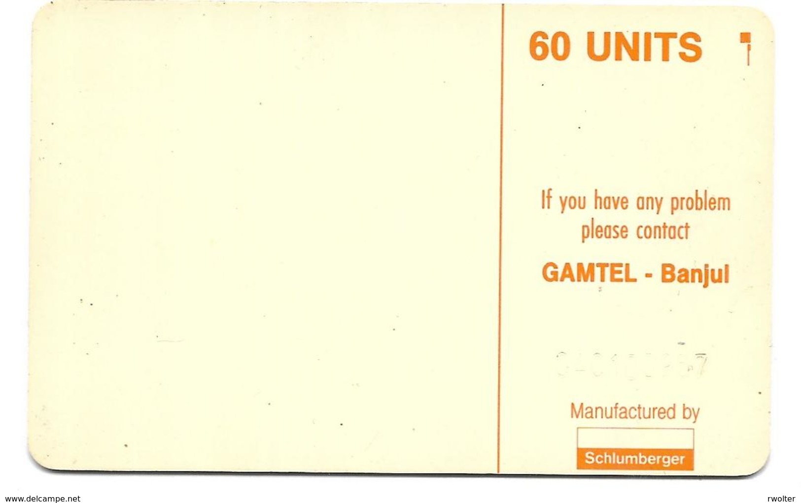 @+ Gambie - Logo - Orange (Glossy) - C4C100957 - Ref : GAM-05Aa - Gambia