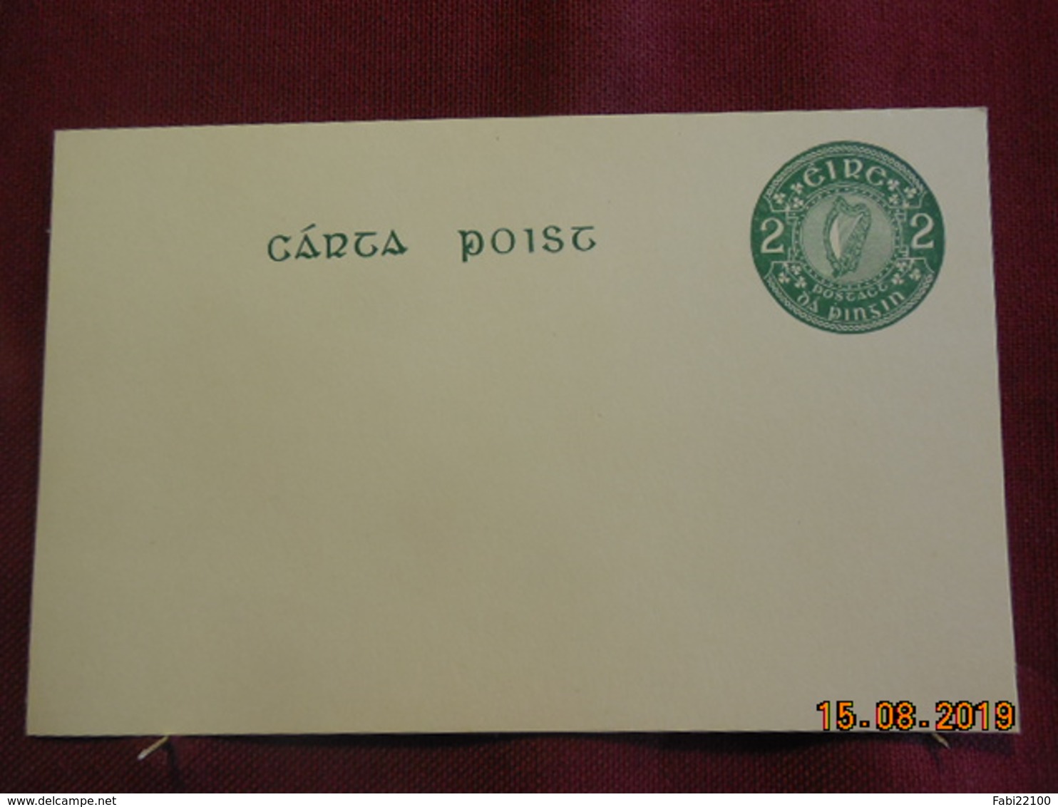 Entier Postal De 19.. D'Irlande - Postal Stationery