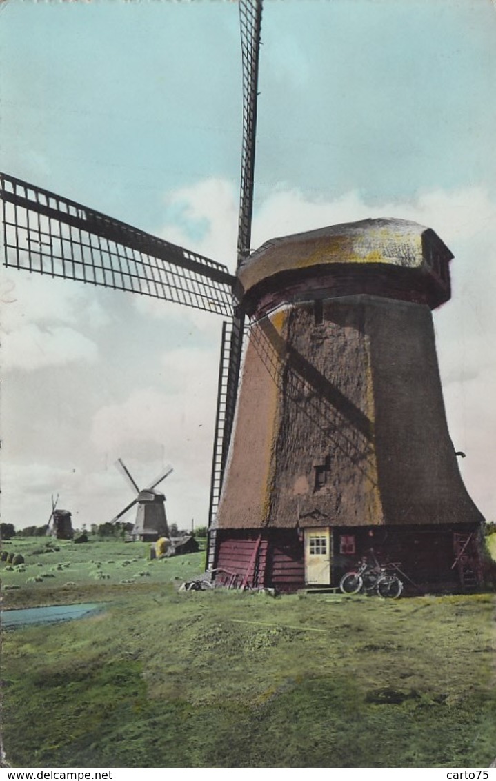 Bâtiments Et Architecture - Moulins à Eau - Noord-Hollandse Molen - Moulin - Binnenkruier - Moulins à Eau