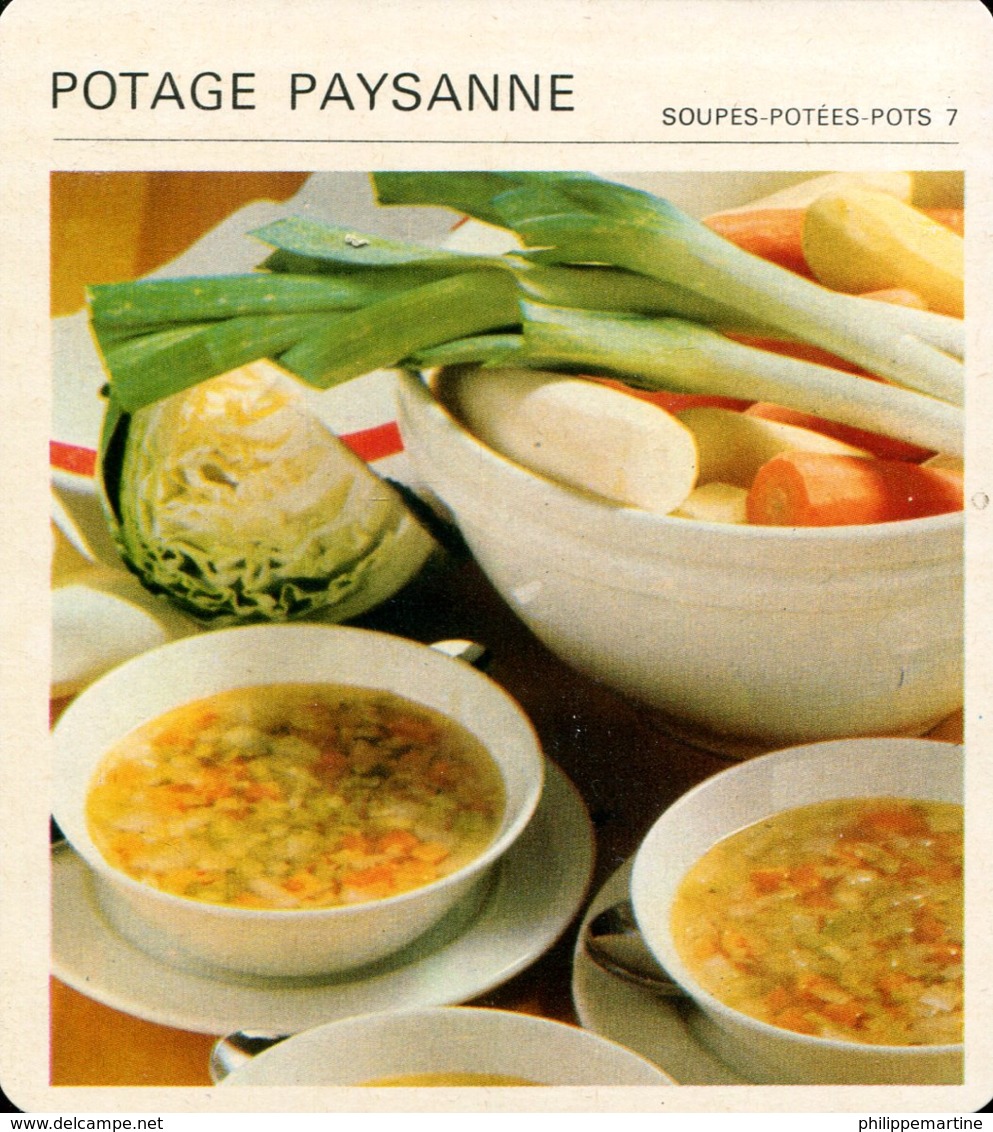 Potage Paysanne - Recetas De Cocina