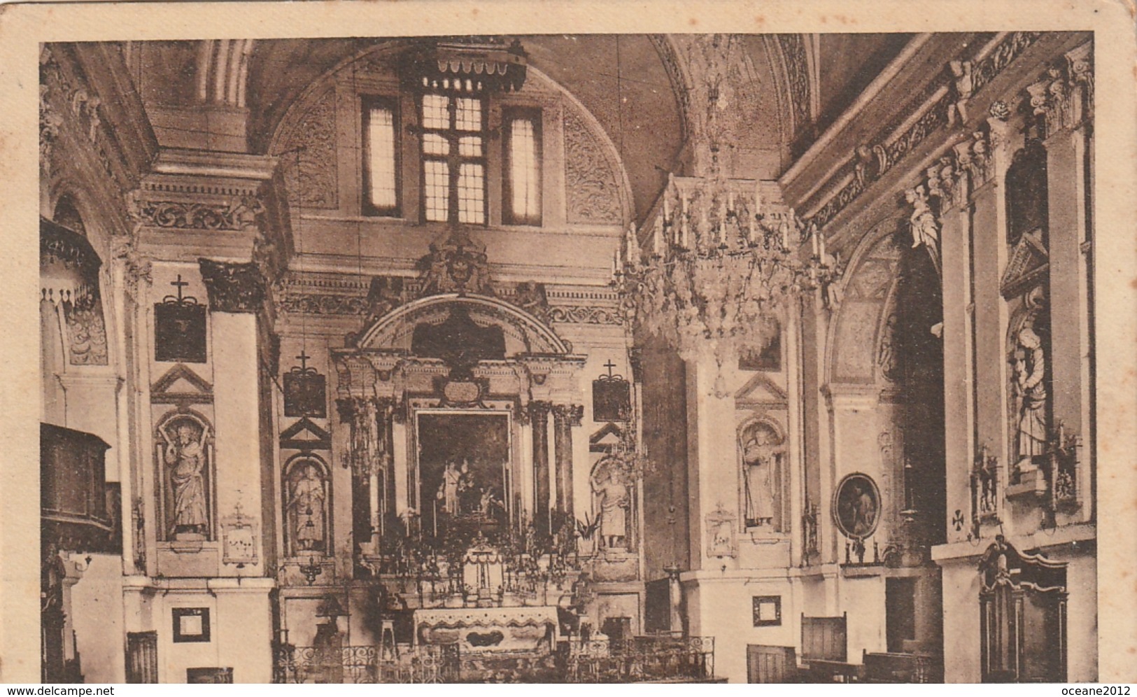 06 L'Escarene. Interieur De L'eglise - L'Escarène