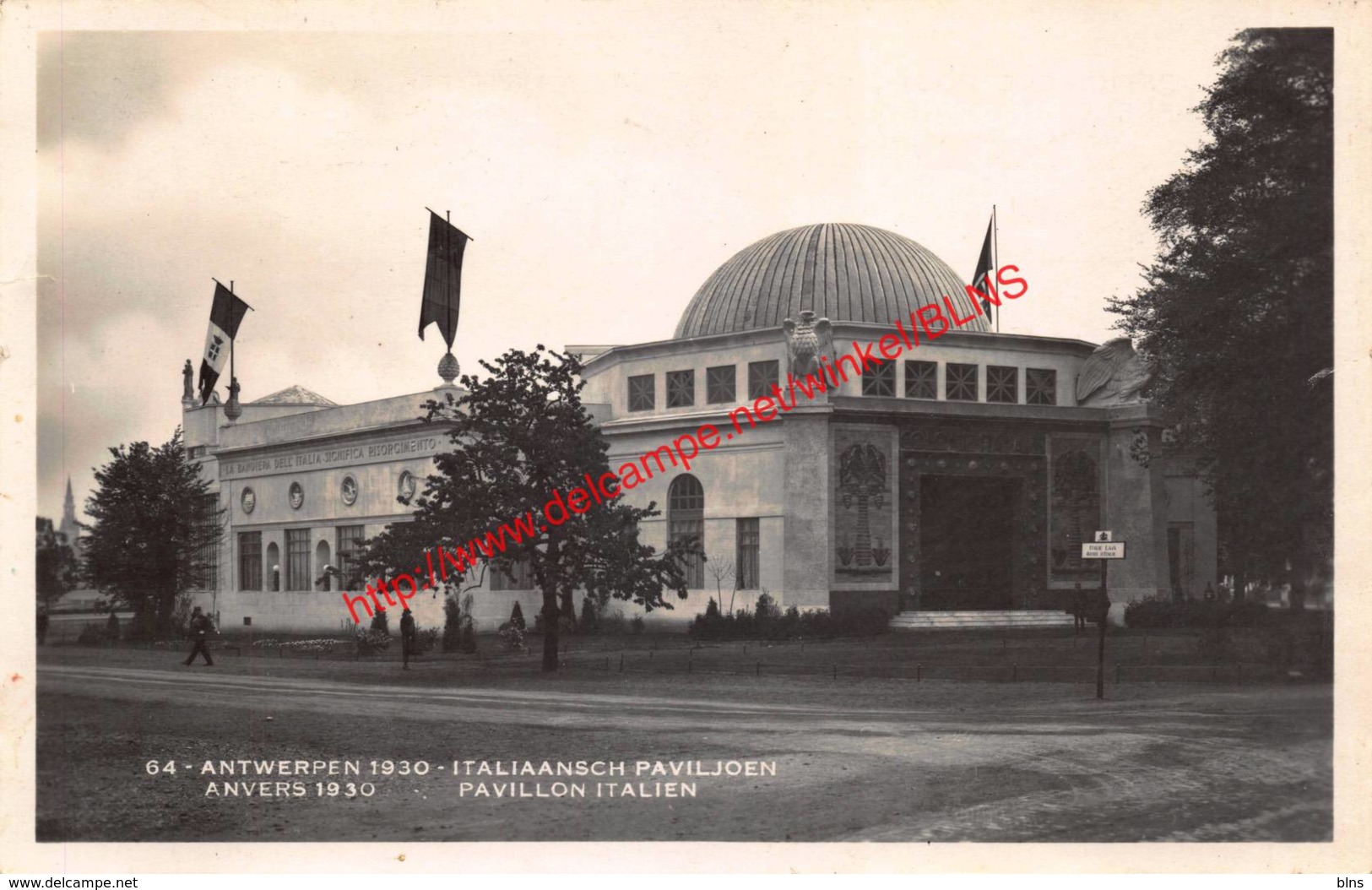 Pavillon Italien - Wereldtentoonstelling Antwerpen 1930 - Antwerpen - Antwerpen