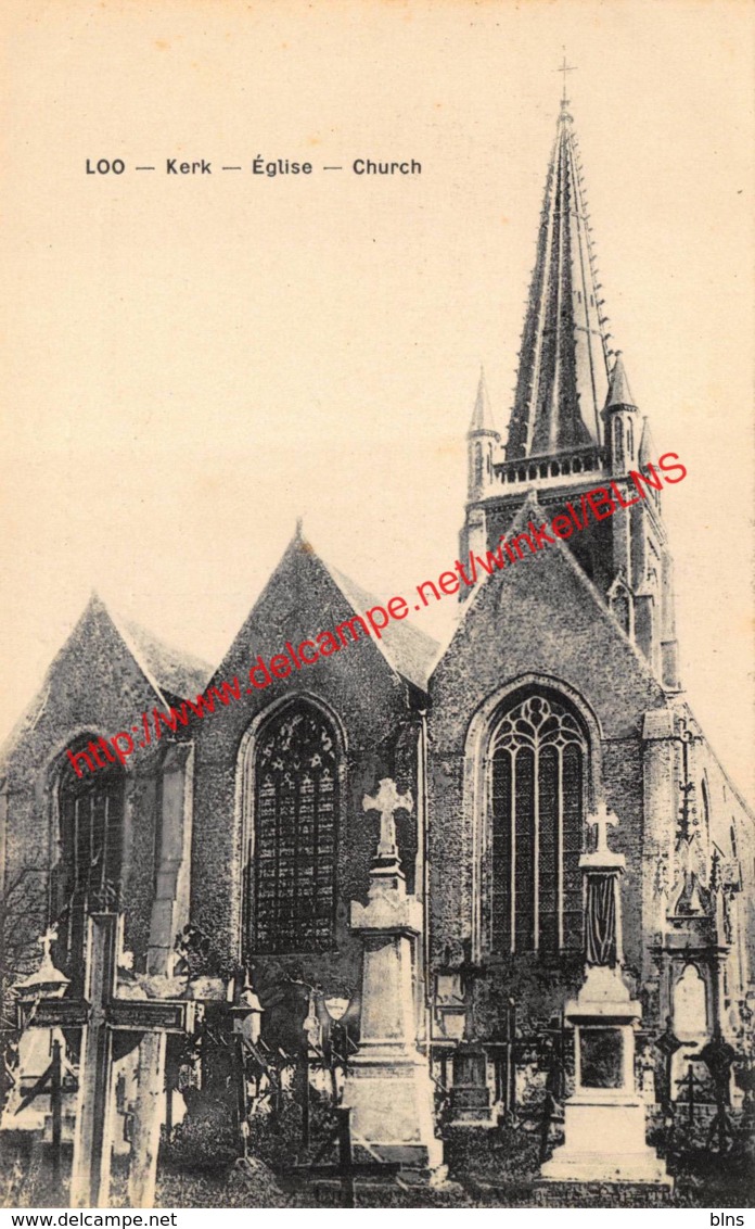 Kerk - Eglise Loo - Lo-Reninge - Lo-Reninge