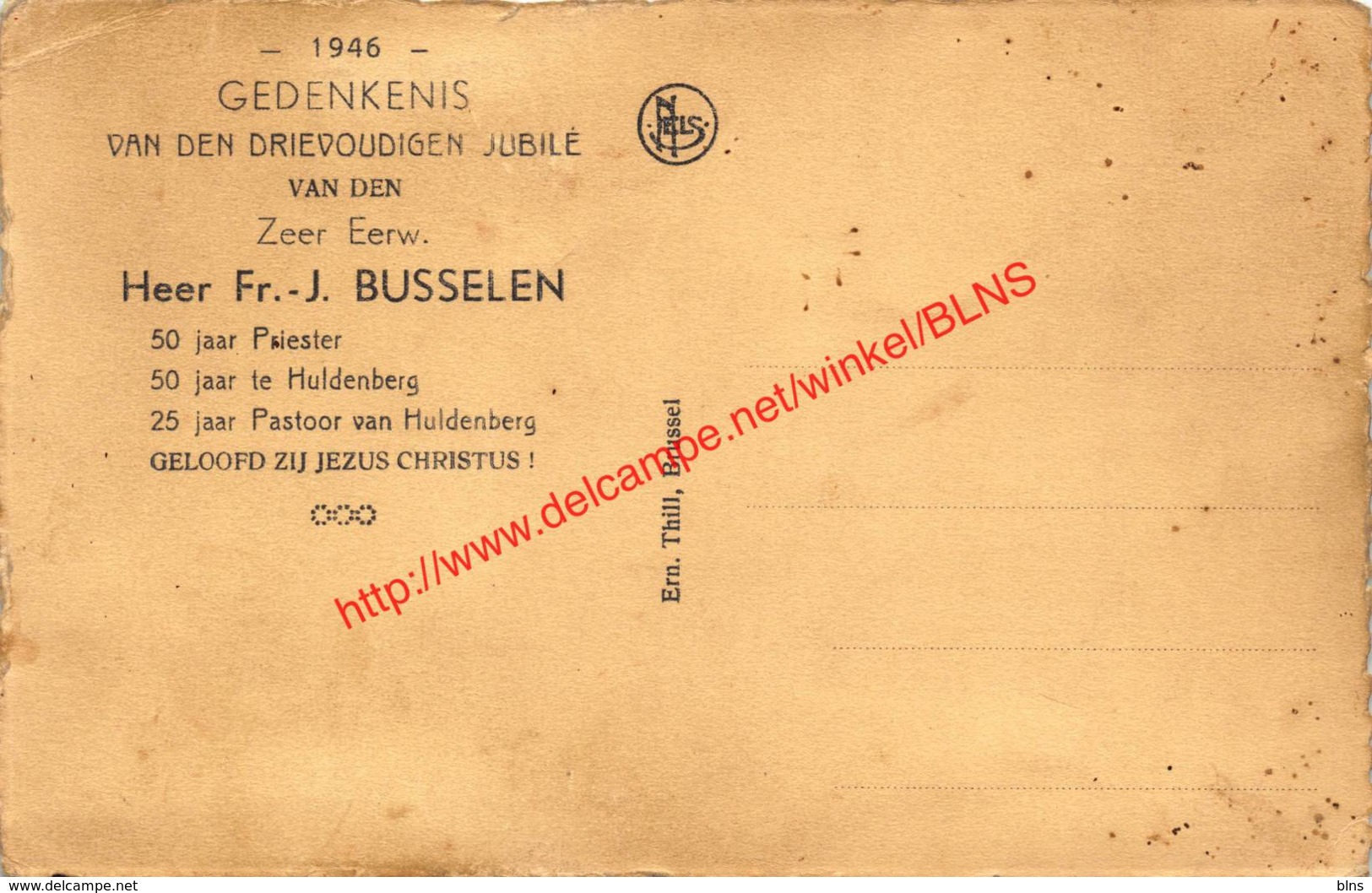 Priester Busselen - Huldenberg - Huldenberg