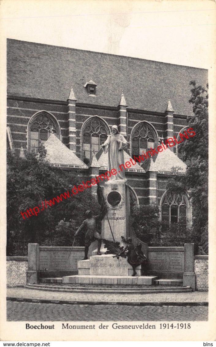 Monument Der Gesneuvelden 1914-1918 - Boechout - Boechout
