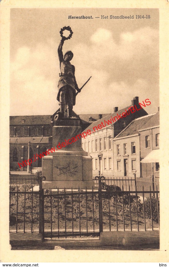 Het Standbeeld 1914-18 - Herenthout - Herenthout