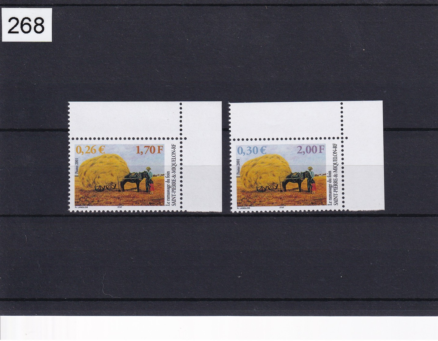 SAINT PIERRE ET MIQUELON N° YVERT ET TELLIER N° 741/742 N** - Neufs