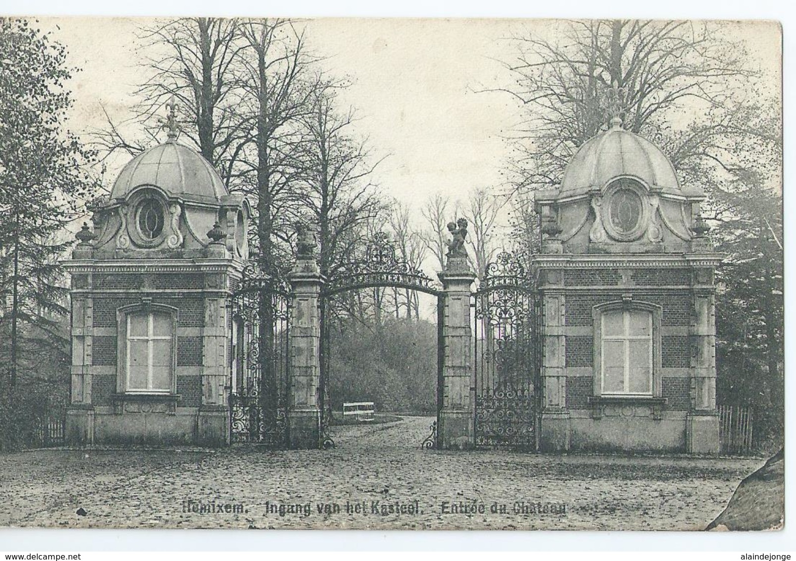 Hemiksem - Hemixem - Ingang Van Het Kasteel - Entrée Du Château - Edit. Vve. Vereycken - 1909 - Hemiksem