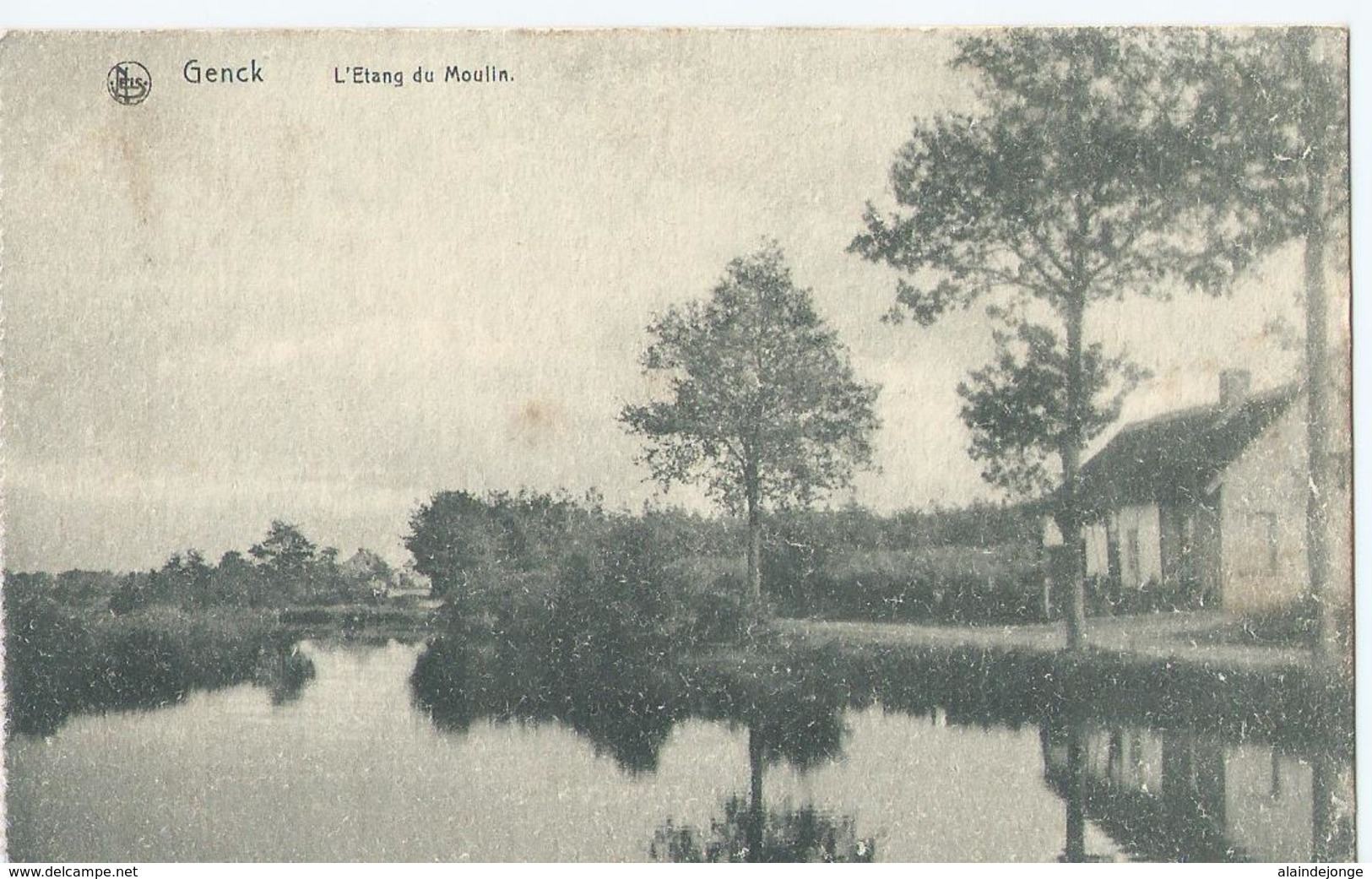 Genk - Genck - L'Etang Du Moulin - Edition Maison Lowis Genck - 1919 - Genk