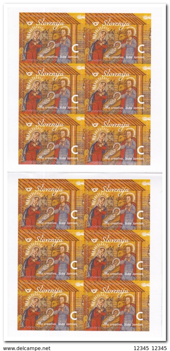 Slovenië 2018, Postfris MNH, Christmas ( Booklet, Carnet ) - Eslovenia