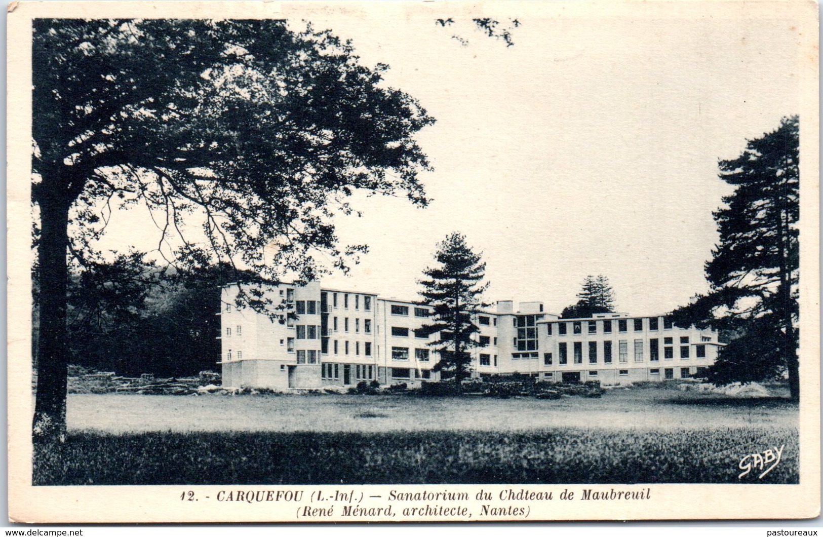 44 CARQUEFOU - Sanatorium Du Château De Maubreuil - Carquefou