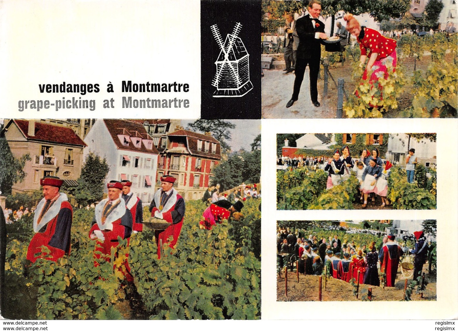 75-PARIS-MONTMARTRE-LES VENDANGES-N°546-D/0129 - Sonstige & Ohne Zuordnung