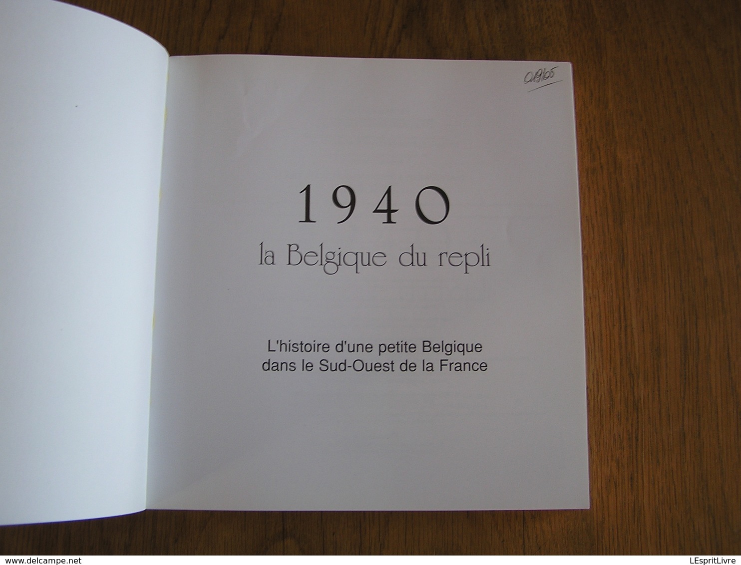 1940 LA BELGIQUE DU REPLI Guerre 40 45 Exode Population Hainaut Charleroi CRAB Mautauban Tarn Et Garonne Toulouse - Guerre 1939-45
