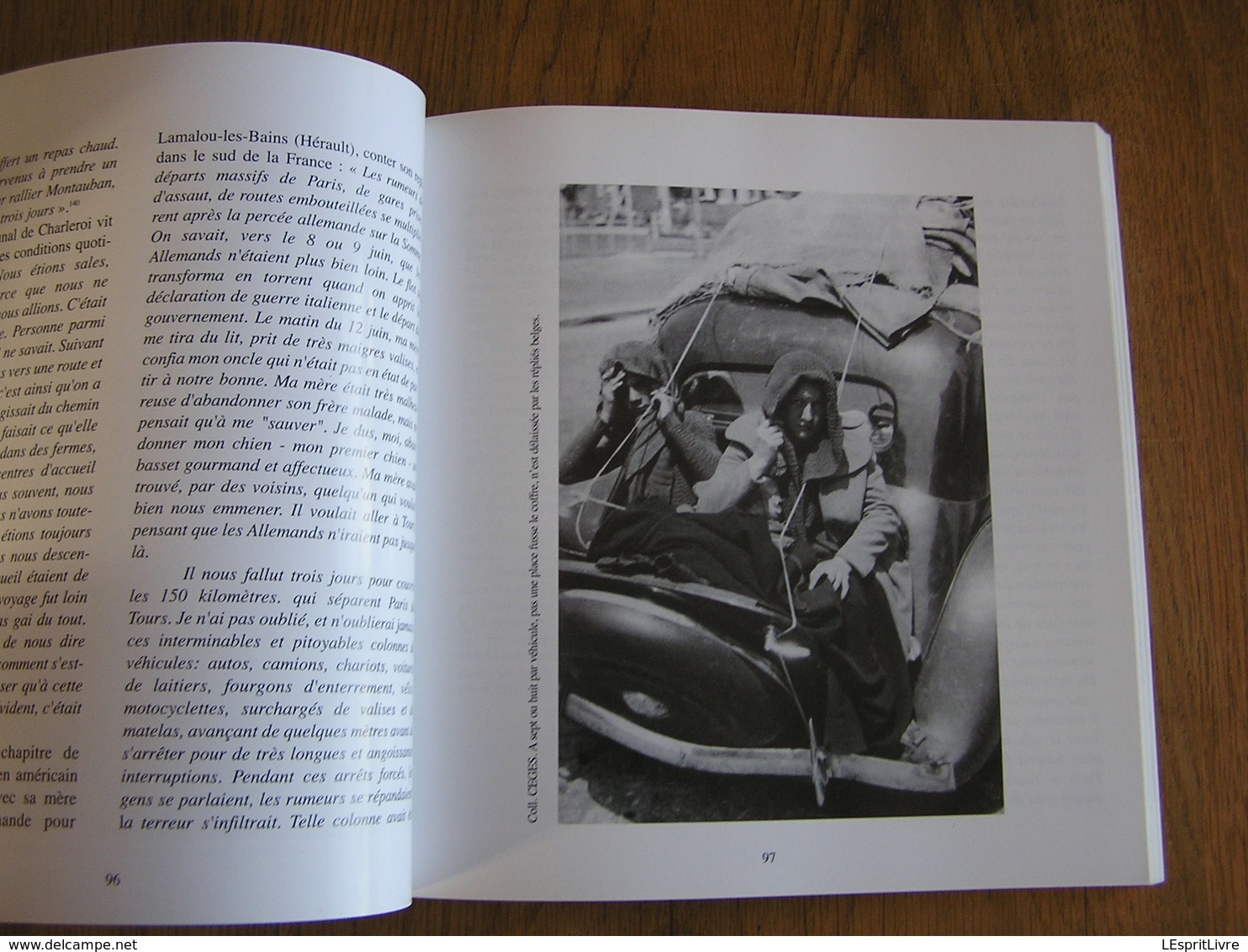 1940 LA BELGIQUE DU REPLI Guerre 40 45 Exode Population Hainaut Charleroi CRAB Mautauban Tarn et Garonne Toulouse