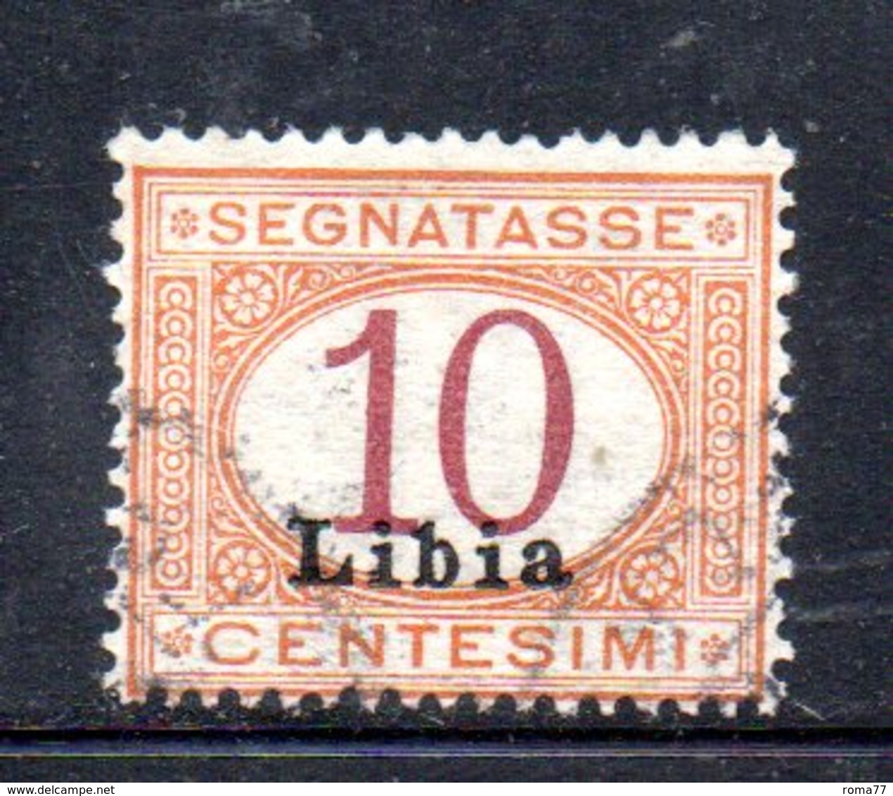 APR2239 - LIBIA 1915 ,  Segnatasse Sassone N. 2 Usato Favore   (2380A) - Libia