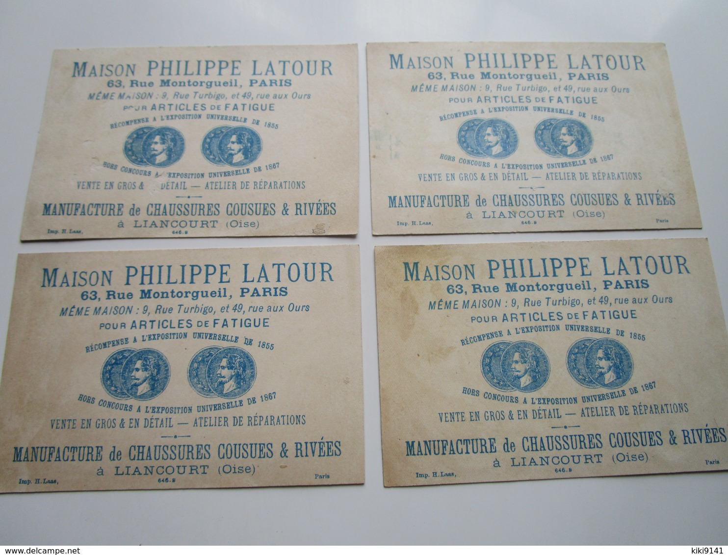 Maison PHILIPPE LATOUR - Manufacture Se Chaussures Cousues & Rivées (4 Chromos) - Liancourt