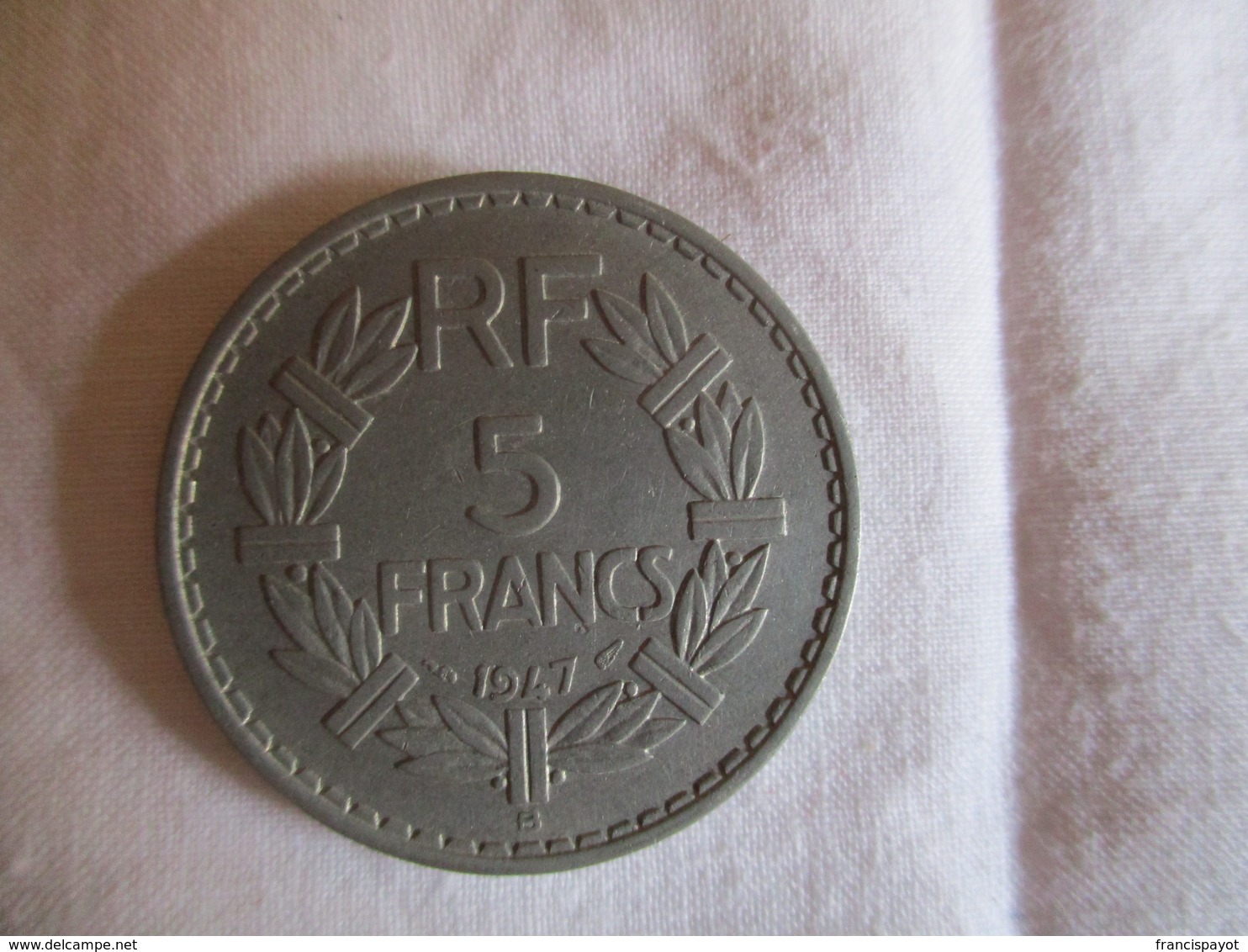 5 Francs 1947 B - 5 Francs