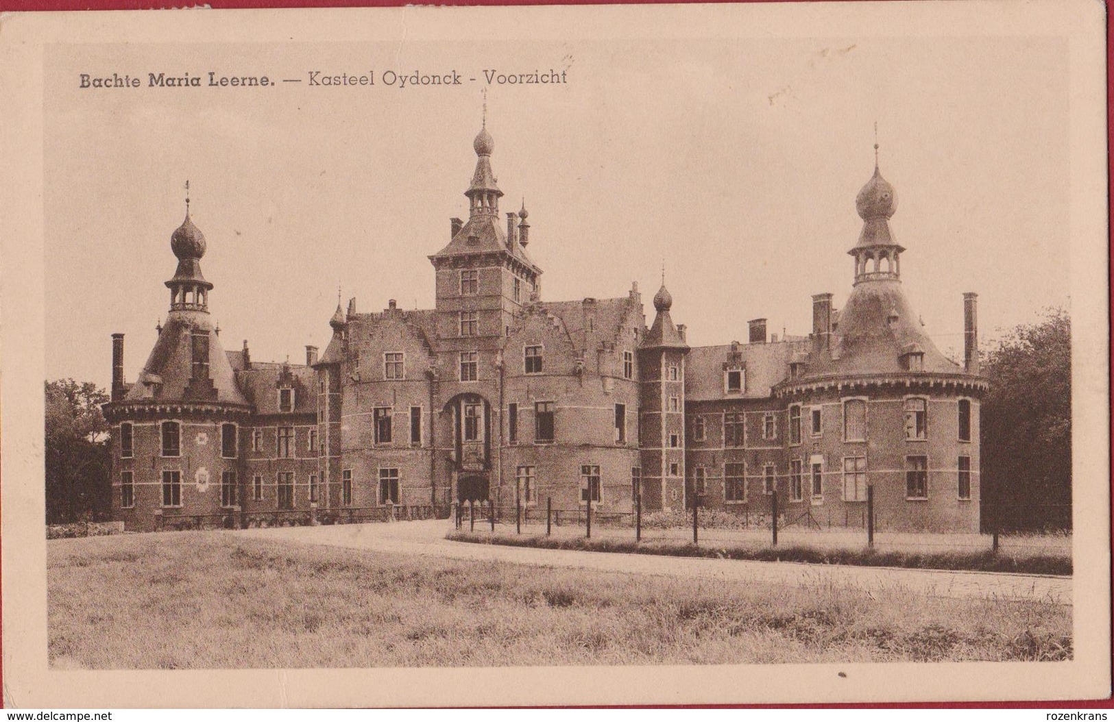 Bachte Maria Leerne - Kasteel - Château D' OYDONCK Deinze ZELDZAAM Kasteel Van Ooidonk Voorzicht (In Zeer Goede Staat) - Deinze