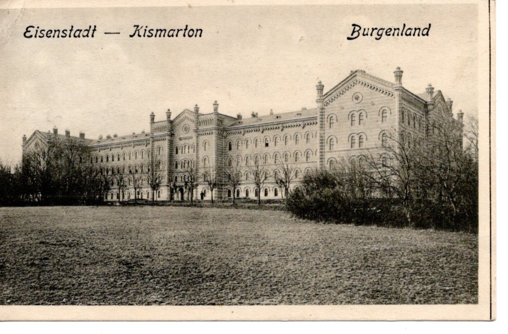 EISENSTADT - KISMARTON,  Kaserne Der Kraftradschützen, Verlag Popper Wien 1922, 27.6.1923 - Eisenstadt