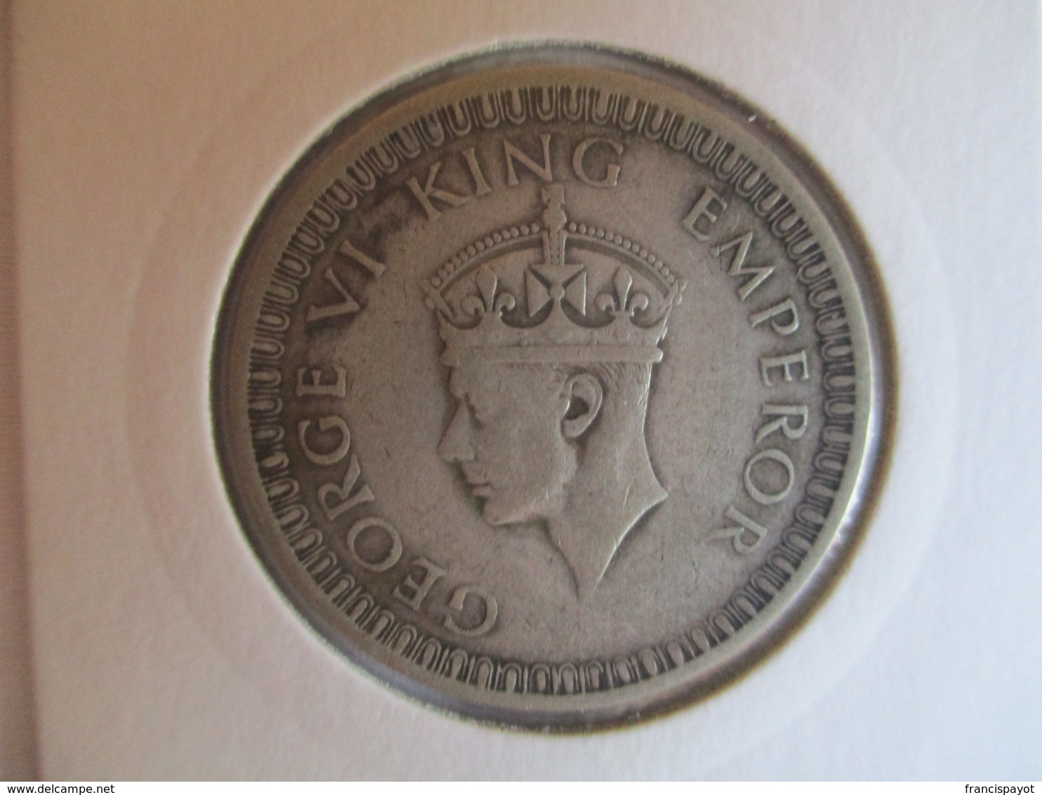 British India 1 Rupee 1942 - Inde