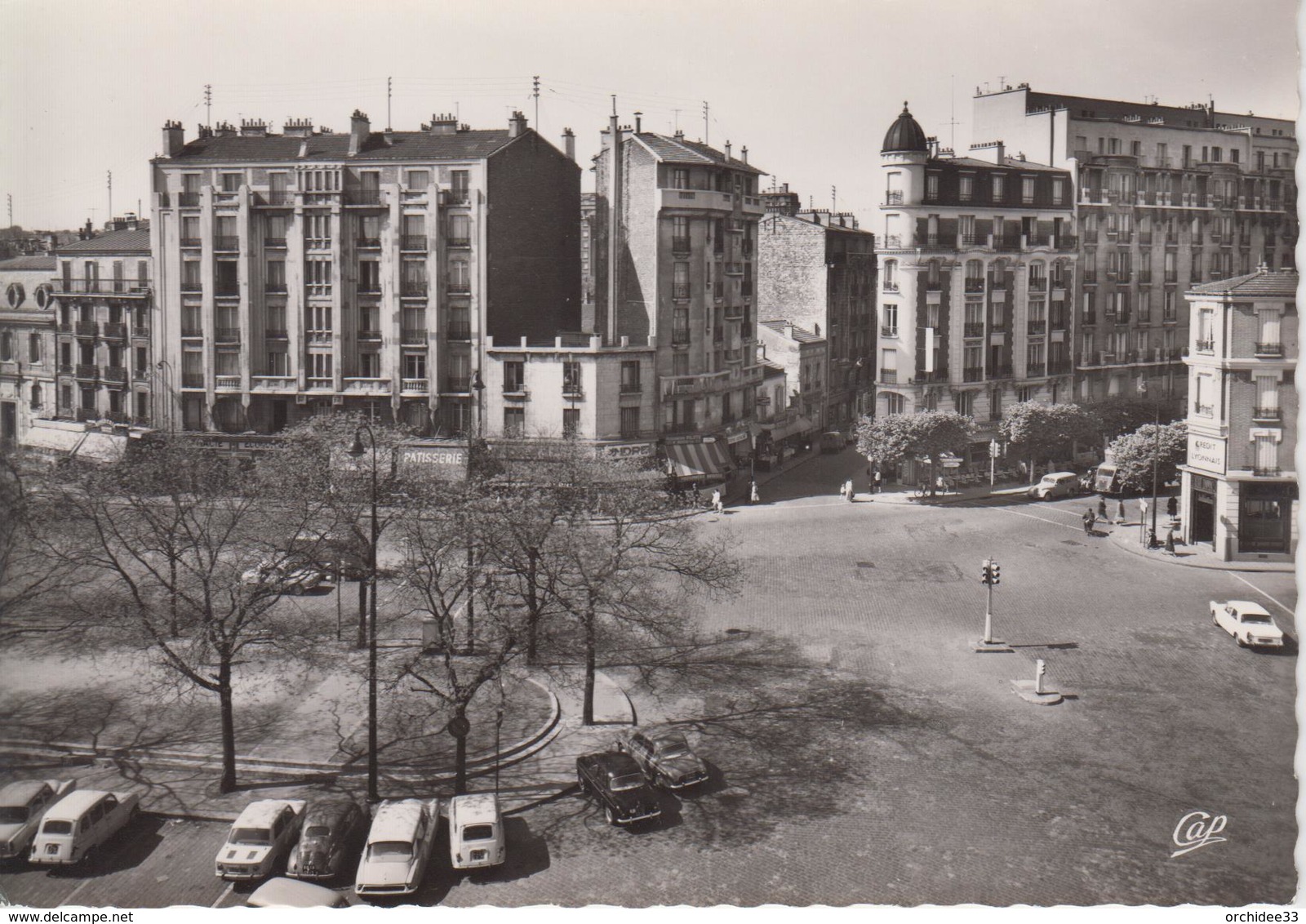 CPSM Montreuil-sous-Bois - Carrefour Croix De Chavaux - Montreuil