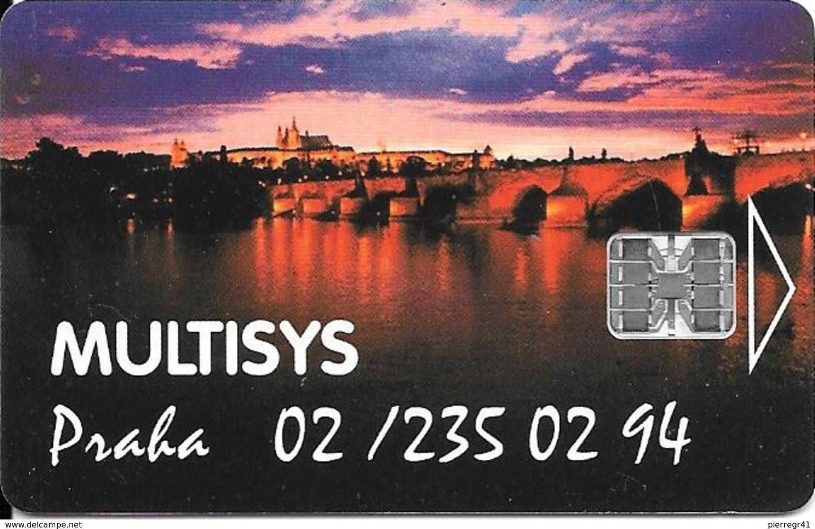 CARTES-1998-TCHECOSLOVAQUIE-PUCE SC7-PRAGUE-MULTISYS-TBE - Tchécoslovaquie