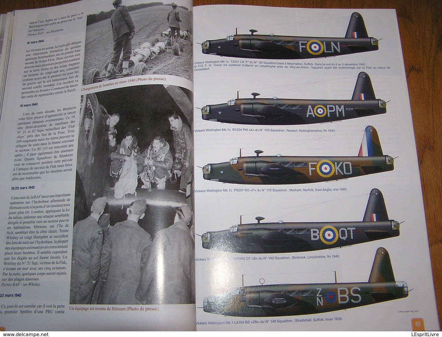 BATAILLES AERIENNES N° 53 Guerre 40 45 Quand la RAF Bombardait l'Allemagne 3 ème Reich Aviation Avion Aircraft